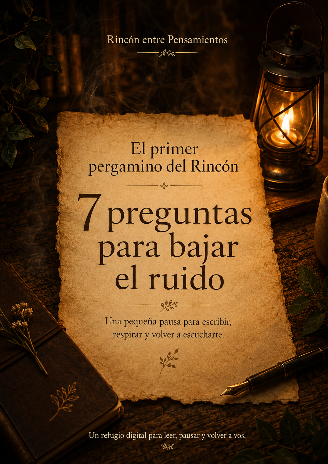 Portada — 7 preguntas para bajar el ruido